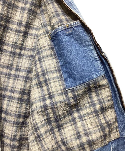 CarHartt（カーハート）CarHartt (カーハート) デニムアクティブジャケット インディゴ サイズ:2XLの古着・服飾アイテム