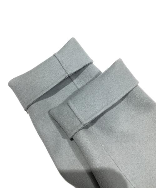 FOXEY BOUTIQUE（フォクシー ブティック）FOXEY BOUTIQUE (フォクシー ブティック) ショールカラーカシミヤコート ブルー サイズ:Fの古着・服飾アイテム