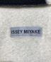 中古・古着 ISSEY MIYAKE (イッセイミヤケ) 縮絨加工ジャケット　IM33-KC332-08 ブラック×ホワイト サイズ:2：50000円