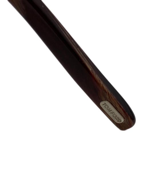 TOM FORD（トムフォード）TOM FORD (トムフォード) F5397　伊達眼鏡 ブラウン サイズ:52口19の古着・服飾アイテム