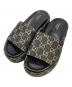GUCCI（グッチ）の古着「デニムプラットフォーム」｜ブラック