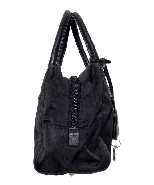 PRADA（プラダ）PRADA (プラダ) イブニングハート ハンドバッグ ブラックの古着・服飾アイテム