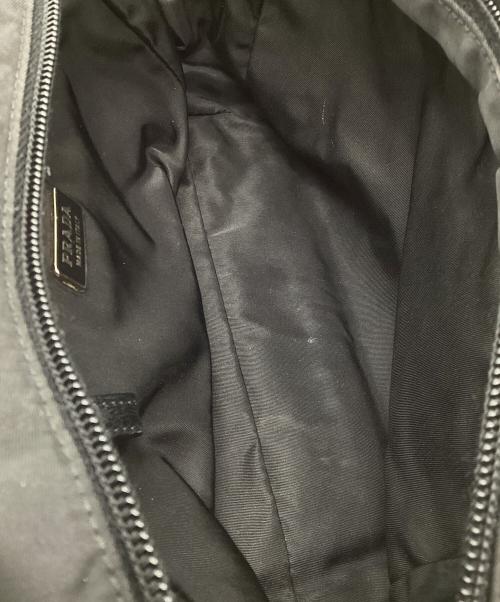 PRADA（プラダ）PRADA (プラダ) イブニングハート ハンドバッグ ブラックの古着・服飾アイテム