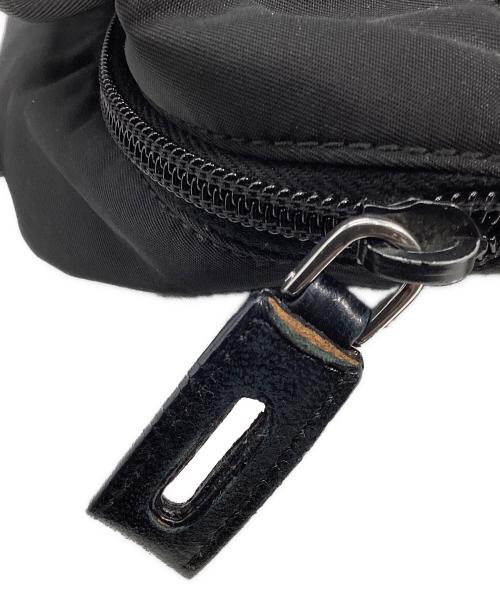 PRADA（プラダ）PRADA (プラダ) イブニングハート ハンドバッグ ブラックの古着・服飾アイテム