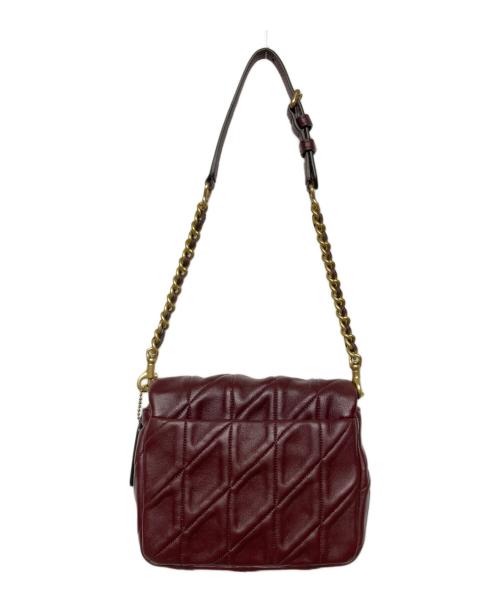 COACH（コーチ）COACH (コーチ) CW629　タイムズ スクエア タビー ショルダー バッグ ボルドーの古着・服飾アイテム