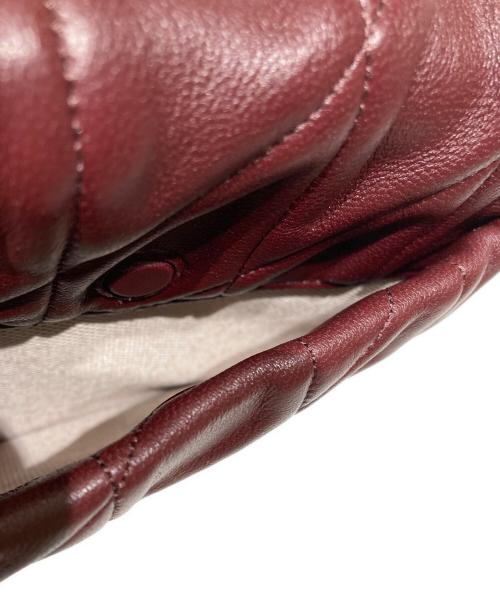 COACH（コーチ）COACH (コーチ) CW629　タイムズ スクエア タビー ショルダー バッグ ボルドーの古着・服飾アイテム