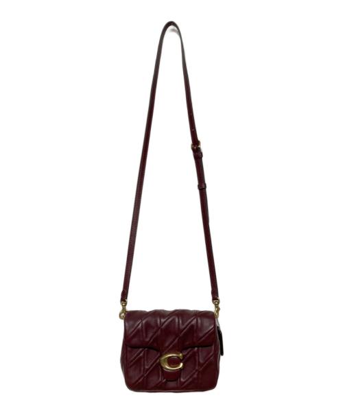 COACH（コーチ）COACH (コーチ) CW629　タイムズ スクエア タビー ショルダー バッグ ボルドーの古着・服飾アイテム