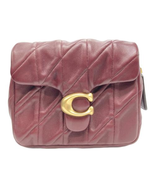 COACH（コーチ）COACH (コーチ) CW629　タイムズ スクエア タビー ショルダー バッグ ボルドーの古着・服飾アイテム
