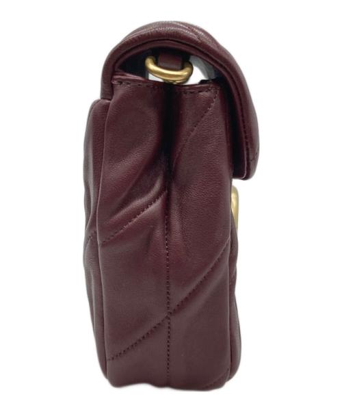 COACH（コーチ）COACH (コーチ) CW629　タイムズ スクエア タビー ショルダー バッグ ボルドーの古着・服飾アイテム