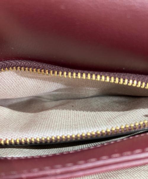 COACH（コーチ）COACH (コーチ) CW629　タイムズ スクエア タビー ショルダー バッグ ボルドーの古着・服飾アイテム