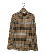 BURBERRYバーバリー）の古着「Vilan Check Print Long Sleeve Jersey Top」｜ブラウン