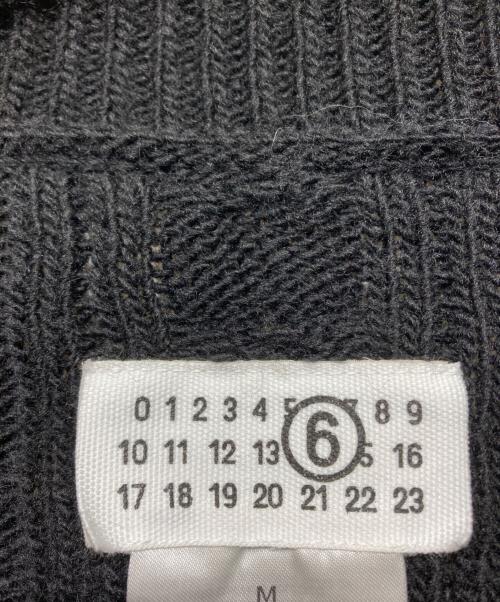 MM6 Maison Margiela（エムエムシックスメゾンマルジェラ）MM6 Maison Margiela (エムエムシックスメゾンマルジェラ) ショートカーディガン　S62HP0010 ブラック サイズ:Mの古着・服飾アイテム