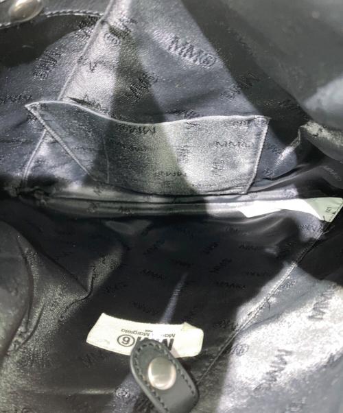 MM6 Maison Margiela（エムエムシックスメゾンマルジェラ）MM6 Maison Margiela (エムエムシックスメゾンマルジェラ) Japanese クラシック スモールバッグ ブラックの古着・服飾アイテム