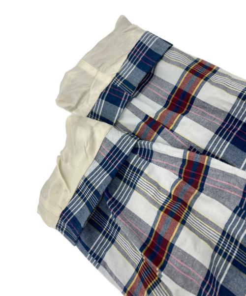 POLO RALPH LAUREN（ポロ・ラルフローレン）POLO RALPH LAUREN (ポロ・ラルフローレン) チェックテーラードジャケット ブルー サイズ:40Rの古着・服飾アイテム