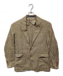 POLO RALPH LAUREN（ポロ・ラルフローレン）の古着「リネン 3Bジャケット 715866270001」｜ベージュ