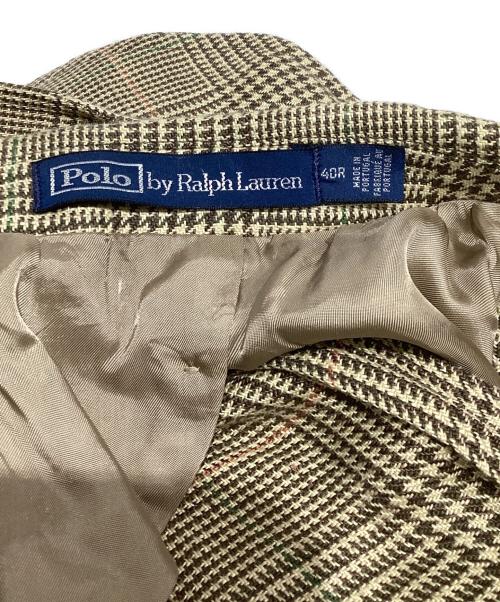 POLO RALPH LAUREN（ポロ・ラルフローレン）POLO RALPH LAUREN (ポロ・ラルフローレン) リネン 3Bジャケット 715866270001 ベージュ サイズ:40Rの古着・服飾アイテム