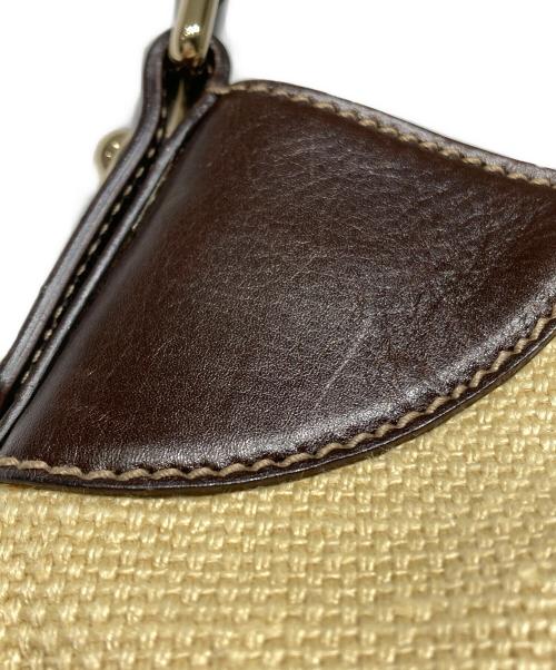 GUCCI（グッチ）GUCCI (グッチ) ホースビットワンショルダーバッグ ベージュ×ブラウンの古着・服飾アイテム