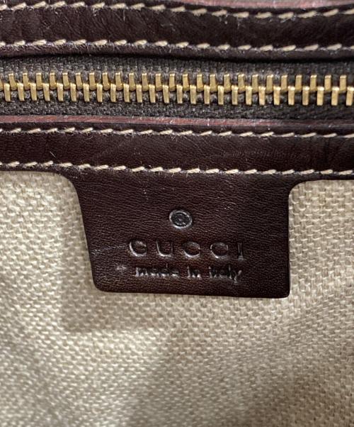 GUCCI（グッチ）GUCCI (グッチ) ホースビットワンショルダーバッグ ベージュ×ブラウンの古着・服飾アイテム