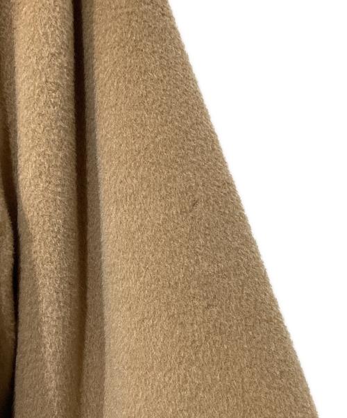 Max Mara Studio（マックスマーラ ストゥディオ）Max Mara Studio (マックスマーラ ストゥディオ) ウールスタンドカラーコート ベージュ サイズ:JI　38の古着・服飾アイテム