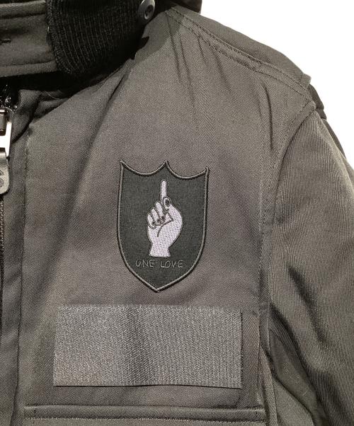 sacai（サカイ）sacai (サカイ) SPIEWAK (スピワック) Mark Gonzales Gonz Multi Patch Coat ブラック サイズ:2の古着・服飾アイテム