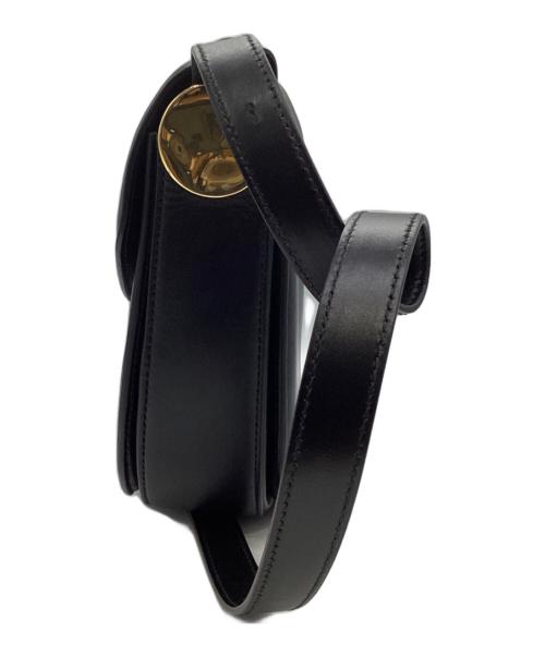 JIL SANDER（ジルサンダー）JIL SANDER (ジルサンダー) Coin ミディアム ショルダーバッグ ブラックの古着・服飾アイテム