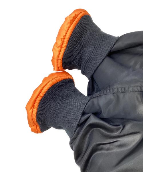 CAHLUMN（カウラム）CAHLUMN (カウラム) Magazine Pocket Flight Jacket ネイビー サイズ:Mの古着・服飾アイテム