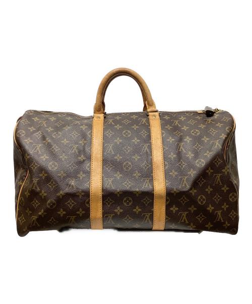 LOUIS VUITTON（ルイ ヴィトン）LOUIS VUITTON (ルイ ヴィトン) M41426　キーポル50 トラベルバッグ ブラウンの古着・服飾アイテム