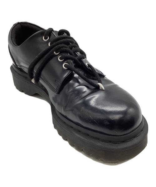 Dr.Martens（ドクターマーチン）Dr.Martens (ドクターマーチン) ZEFFIR5I レザーシューズ ブラック サイズ:8の古着・服飾アイテム