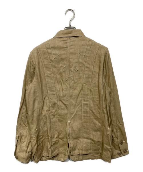 KAPITAL（キャピタル）KAPITAL (キャピタル) サンダーバード リネンジャケット ベージュ サイズ:2の古着・服飾アイテム
