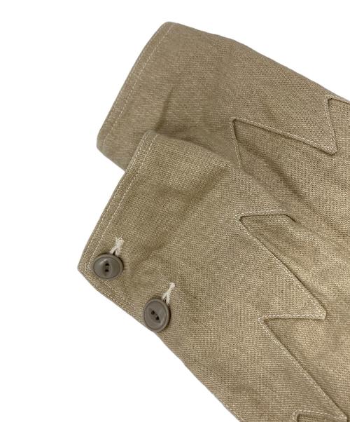 KAPITAL（キャピタル）KAPITAL (キャピタル) サンダーバード リネンジャケット ベージュ サイズ:2の古着・服飾アイテム