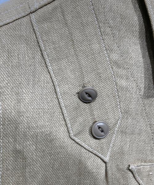 KAPITAL（キャピタル）KAPITAL (キャピタル) サンダーバード リネンジャケット ベージュ サイズ:2の古着・服飾アイテム