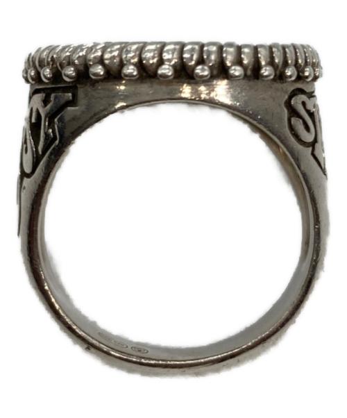 stussy（ステューシー）stussy (ステューシー) SS SOVEREIGN RING シルバー サイズ:Sの古着・服飾アイテム