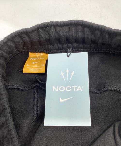 NIKE（ナイキ）NIKE (ナイキ) nocta (ノクタ) Fleece CS Open-Hem Sweatpants ブラック サイズ:XL 未使用品の古着・服飾アイテム