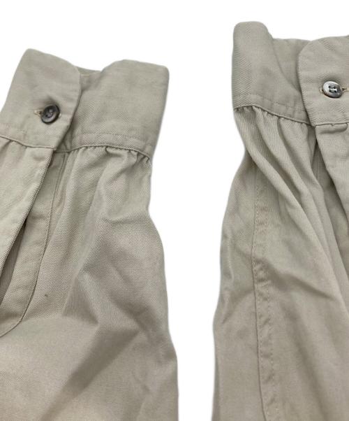 ARROW（アロー）ARROW (アロー) GABANARD 50’S  オープンカラーシャツ グレー サイズ:15/35の古着・服飾アイテム