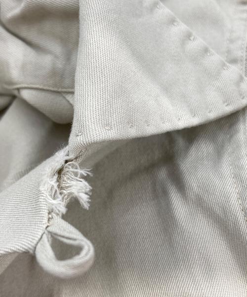 ARROW（アロー）ARROW (アロー) GABANARD 50’S  オープンカラーシャツ グレー サイズ:15/35の古着・服飾アイテム