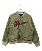 FAFエフエーエフ）の古着「Flowers Reversible Jacket」｜グリーン