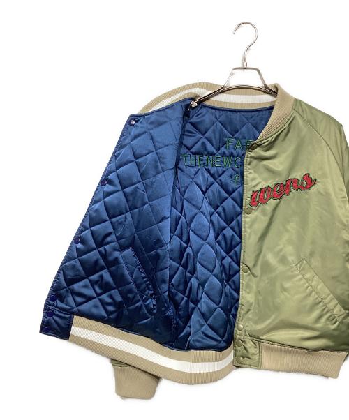 FAF（エフエーエフ）FAF (エフエーエフ) Flowers Reversible Jacket グリーン サイズ:2の古着・服飾アイテム