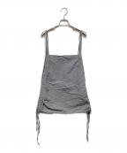 BASERANGEベースレンジ）の古着「PICTORIAL STRAP TOP」｜グレー