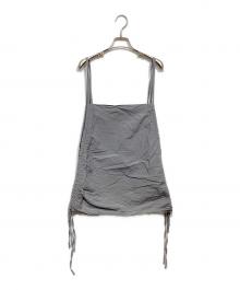 BASERANGE（ベースレンジ）の古着「PICTORIAL STRAP TOP」｜グレー