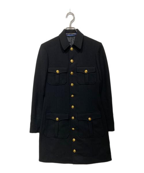POLO RALPH LAUREN（ポロ・ラルフローレン）POLO RALPH LAUREN (ポロ・ラルフローレン) 金釦ウールロングコート ブラック サイズ:2の古着・服飾アイテム