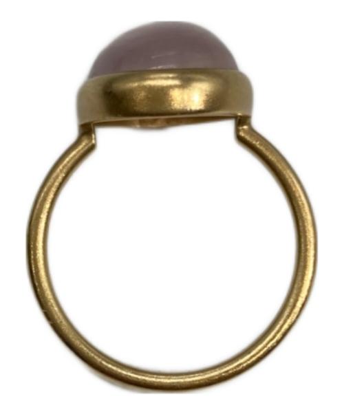 MARIHA（マリハ）MARIHA (マリハ) ローズクォーツ　アースドロップスリング ゴールド サイズ:10.5号の古着・服飾アイテム