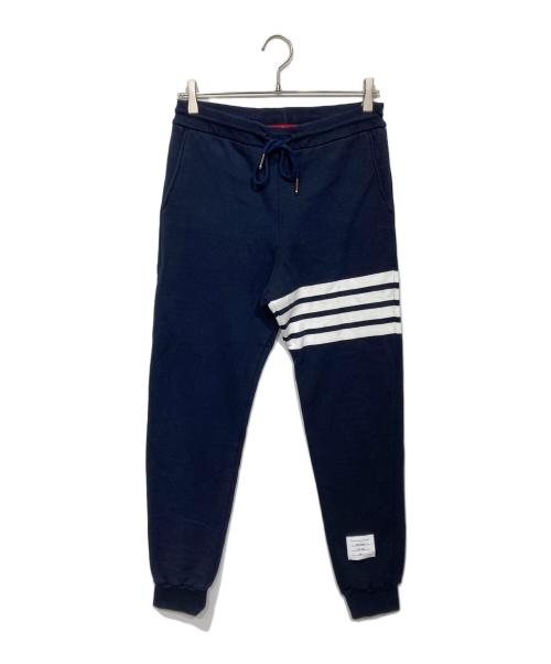 Thom Browne（トムブラウン）Thom Browne (トムブラウン) 4BAR クラシックスウェットパンツ ネイビー サイズ:1の古着・服飾アイテム