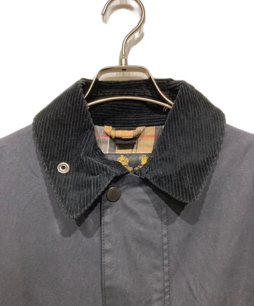 Barbour（バブアー）Barbour (バブアー) SL BORDERオイルドコート ブラック サイズ:40の古着・服飾アイテム