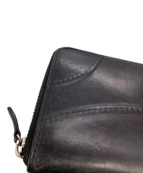MIHARA YASUHIRO（ミハラヤスヒロ）MIHARA YASUHIRO (ミハラヤスヒロ) 炙り出し長財布 ブラックの古着・服飾アイテム