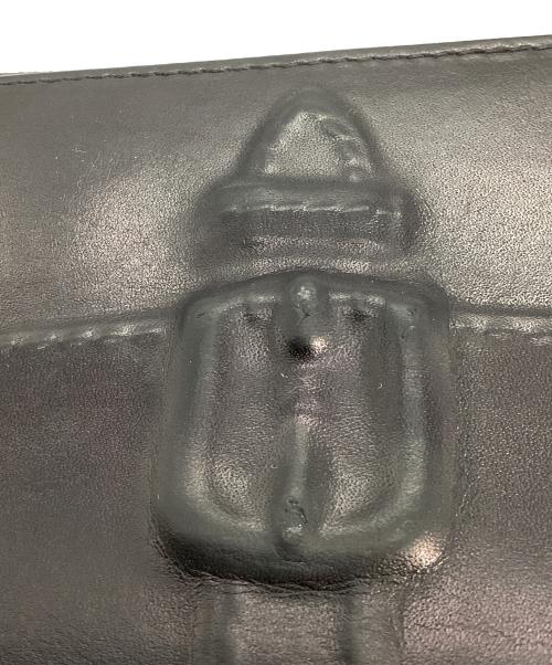 MIHARA YASUHIRO（ミハラヤスヒロ）MIHARA YASUHIRO (ミハラヤスヒロ) 炙り出し長財布 ブラックの古着・服飾アイテム