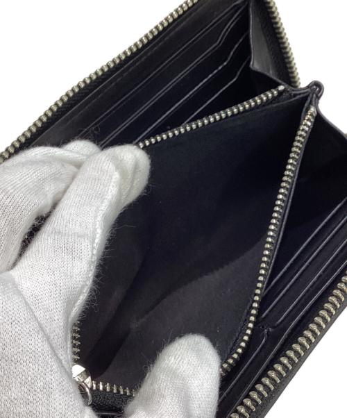 MIHARA YASUHIRO（ミハラヤスヒロ）MIHARA YASUHIRO (ミハラヤスヒロ) 炙り出し長財布 ブラックの古着・服飾アイテム