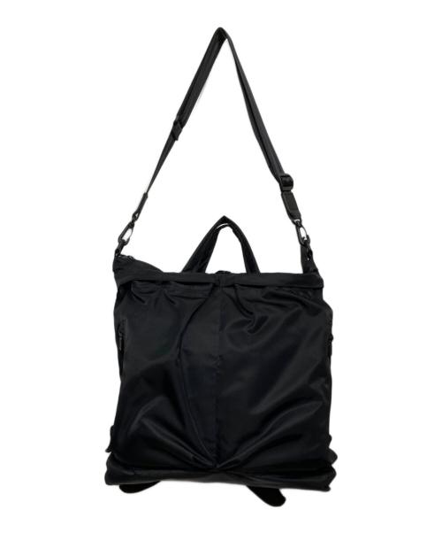 F/CE.（エフシーイー）F/CE. (エフシーイー) リサイクルツイル 3WAY ヘルメットバッグ ブラックの古着・服飾アイテム