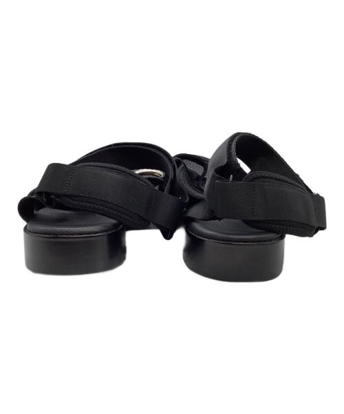 BED J.W. FORD（ベッドフォード）BED J.W. FORD (ベッドフォード) suicoke (スイコック) フリンジサンダル ブラック サイズ:UK9の古着・服飾アイテム