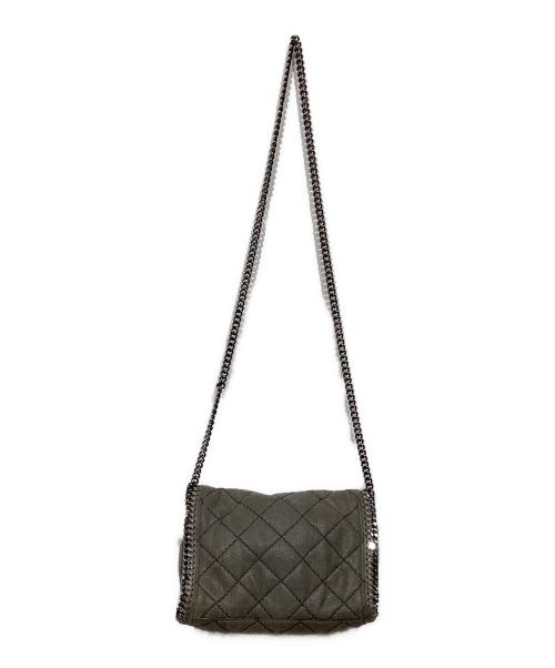STELLA McCARTNEY（ステラマッカートニー）STELLA McCARTNEY (ステラマッカートニー) ファラベラミニ キルティング ショルダーバッグ グレーの古着・服飾アイテム