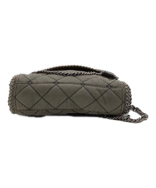 STELLA McCARTNEY（ステラマッカートニー）STELLA McCARTNEY (ステラマッカートニー) ファラベラミニ キルティング ショルダーバッグ グレーの古着・服飾アイテム